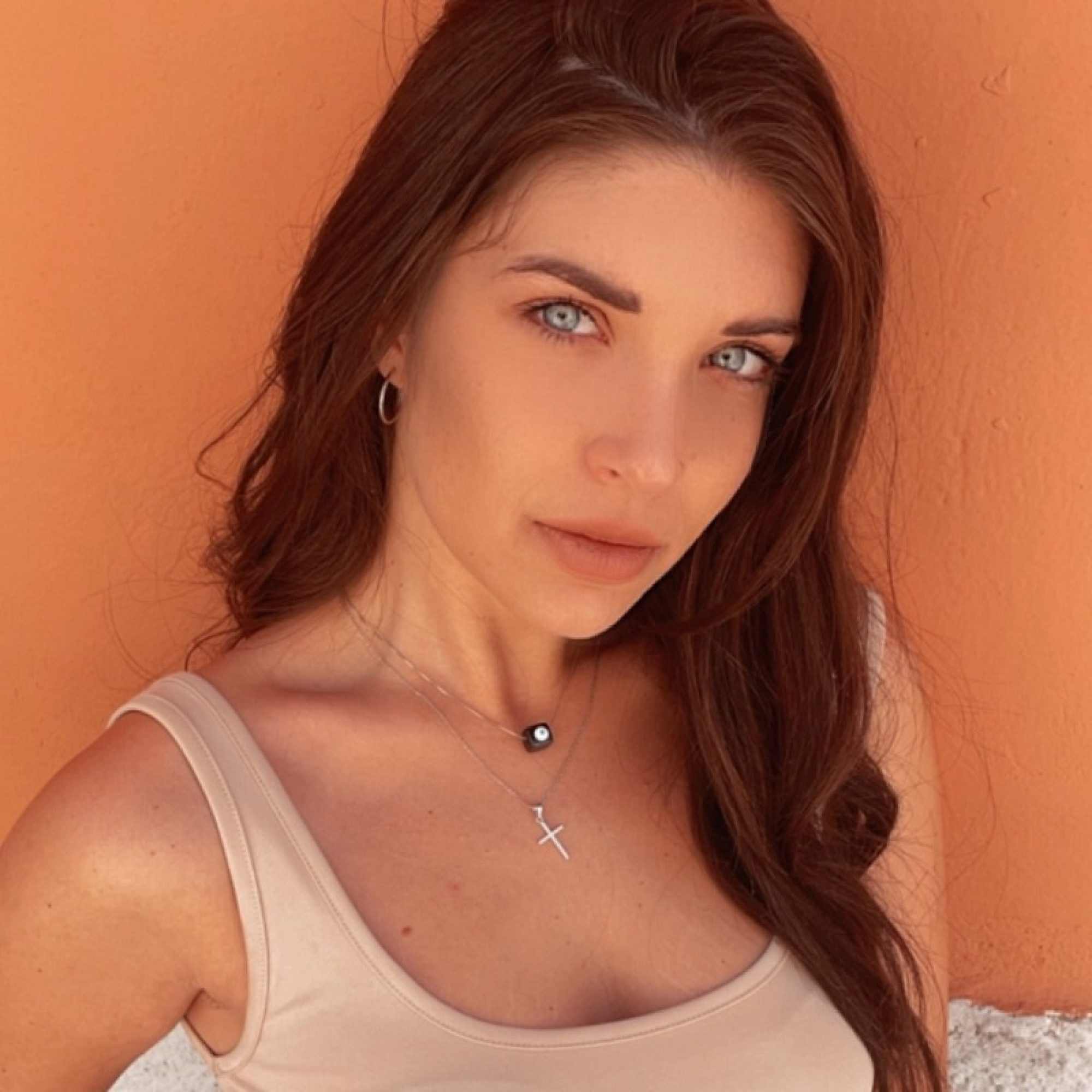 Κολιέ με μαύρη χάντρα μάτι 