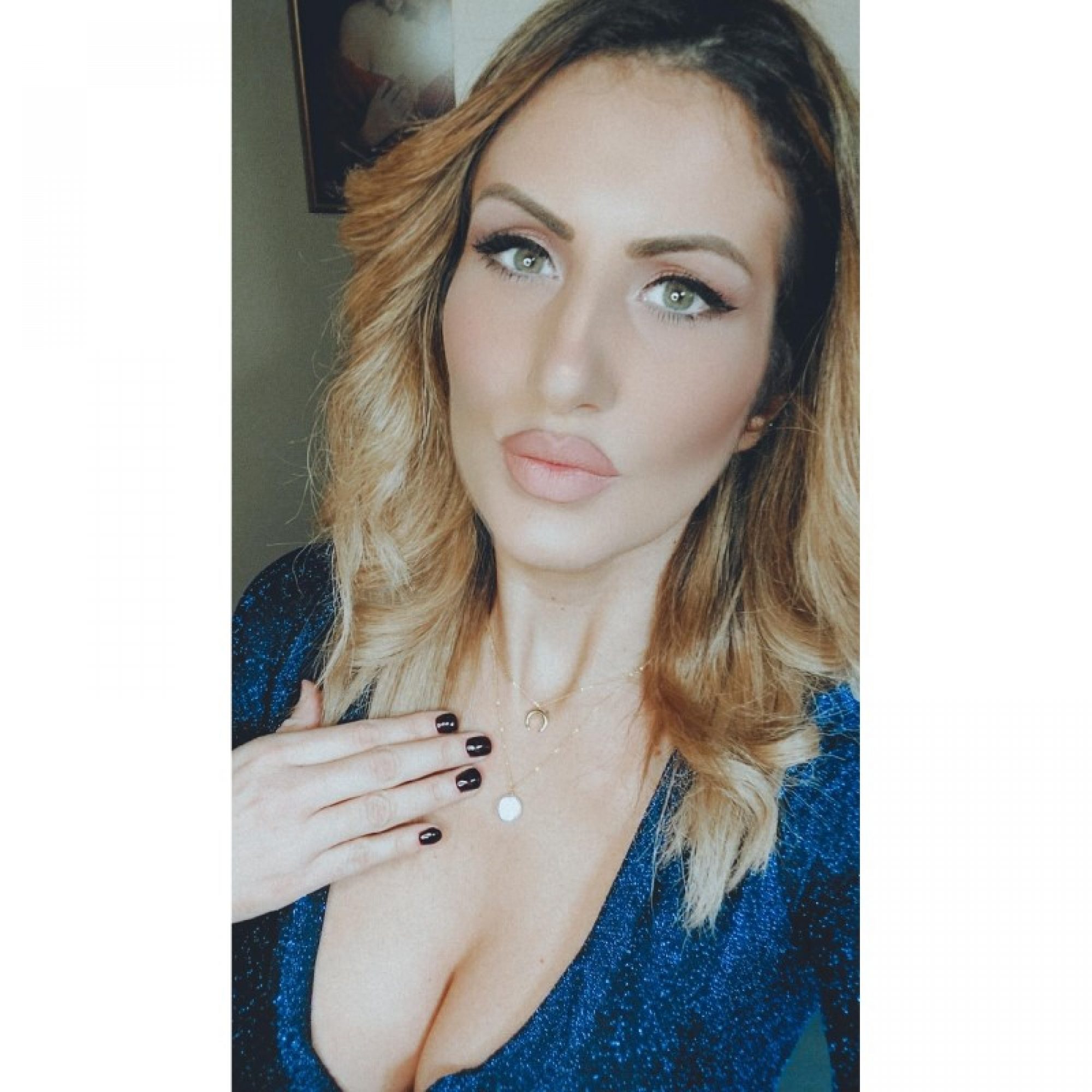 Διπλό κολιέ επίχρυσο με φίλντισι