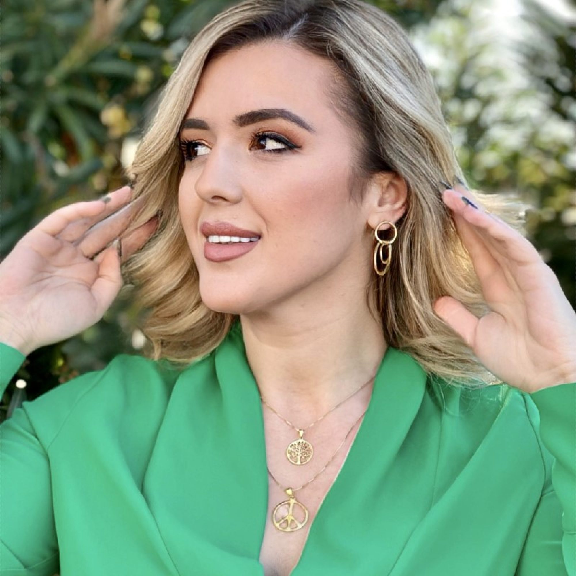 Κολιέ δέντρο της ζωής επίχρυσο