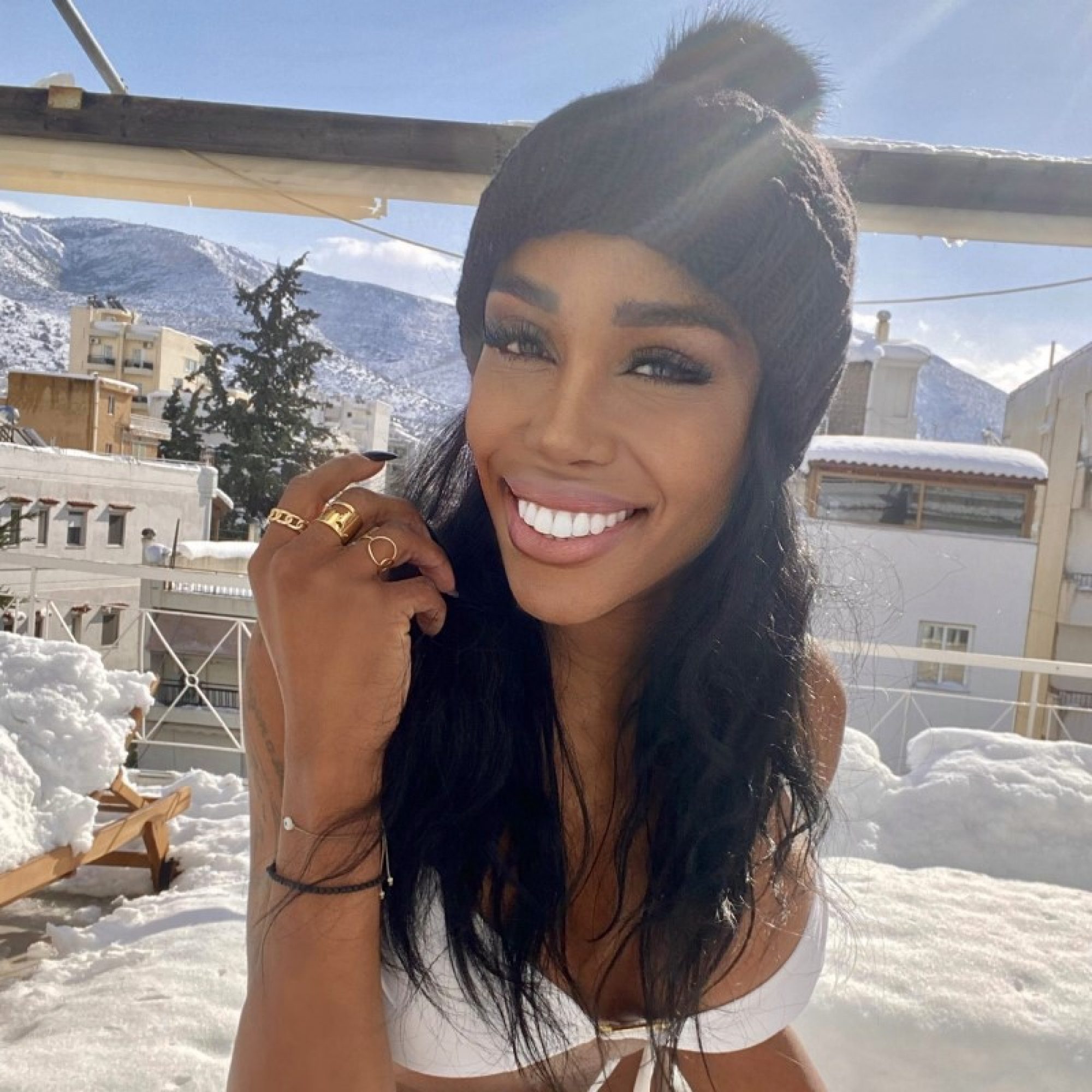 Δαχτυλίδι με τον παγκόσμιο χάρτη επίχρυσο