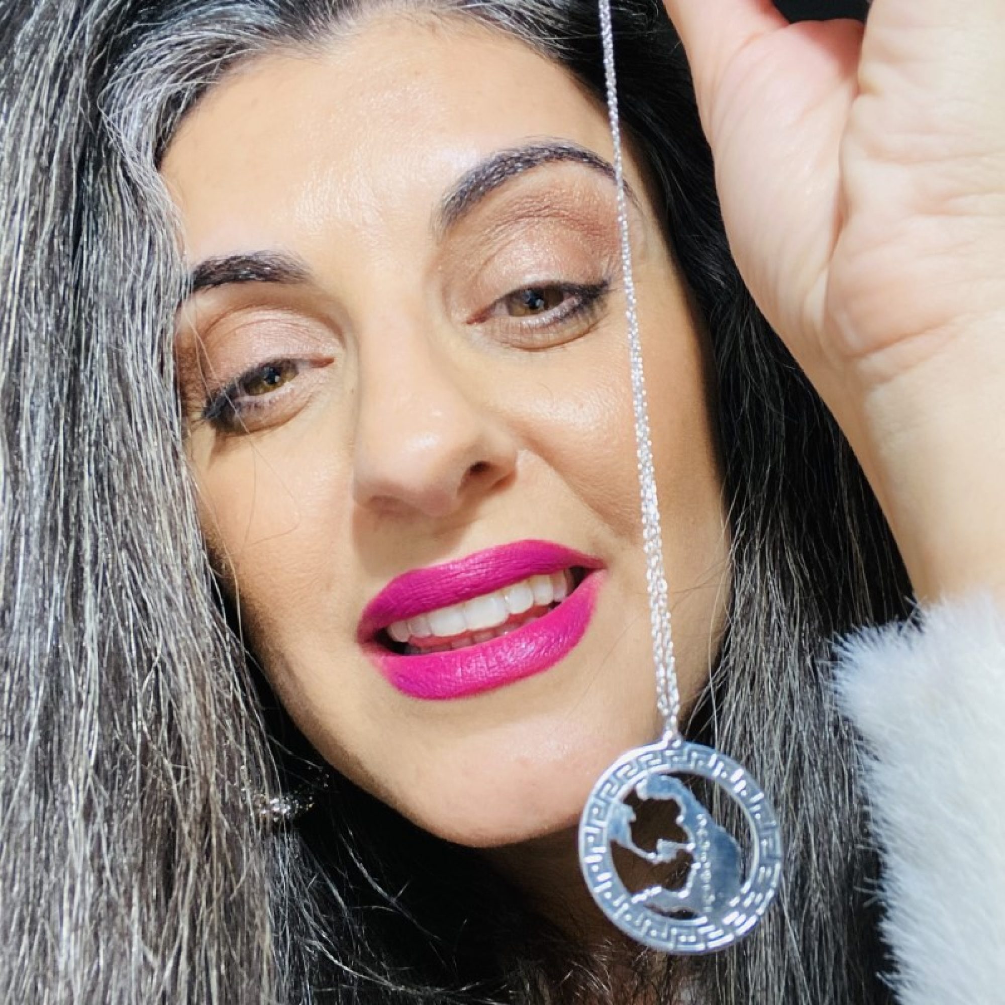 Κολιέ Σαντορίνη με μαίανδρο