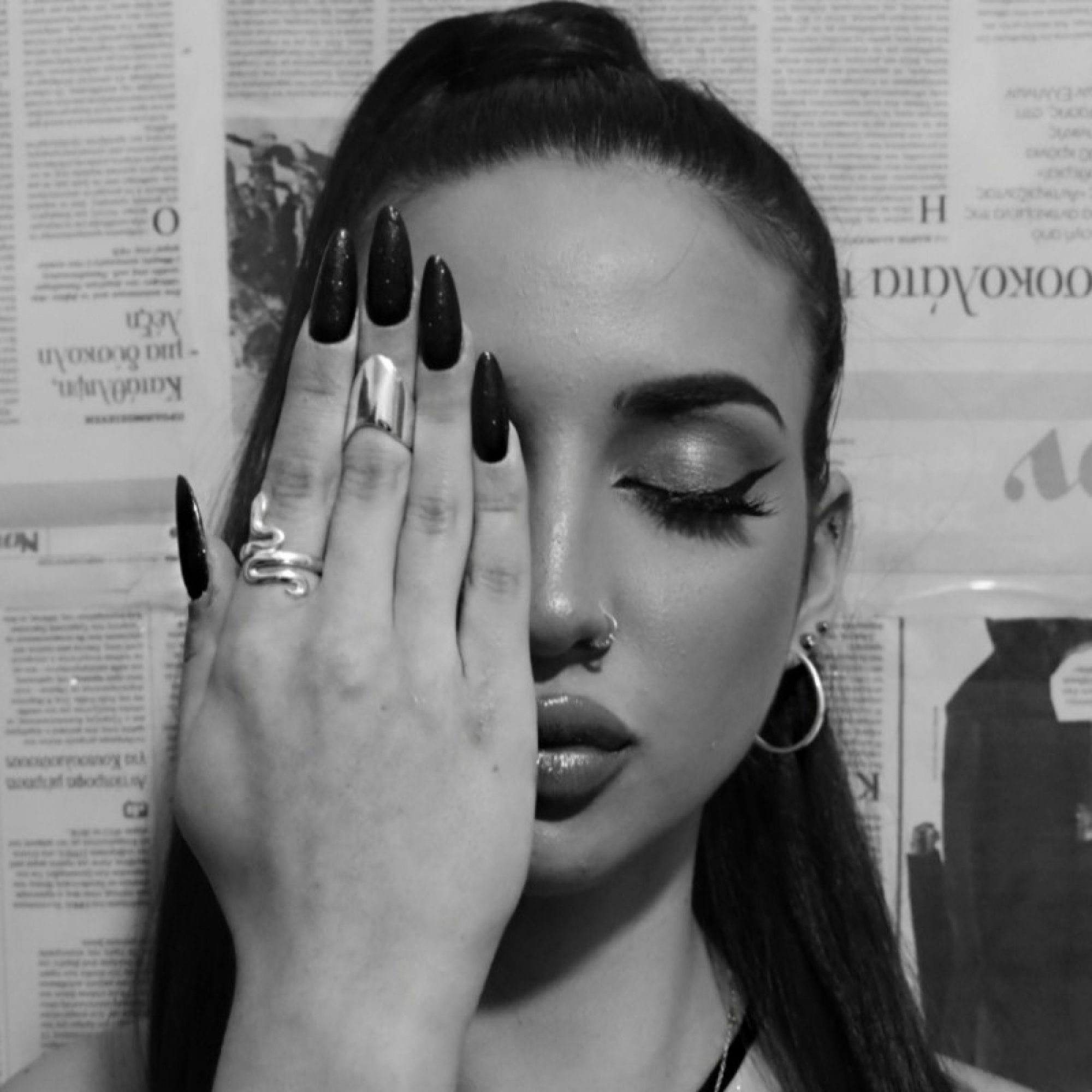 Κρίκοι τετράγωνοι πλακέ (39mm)