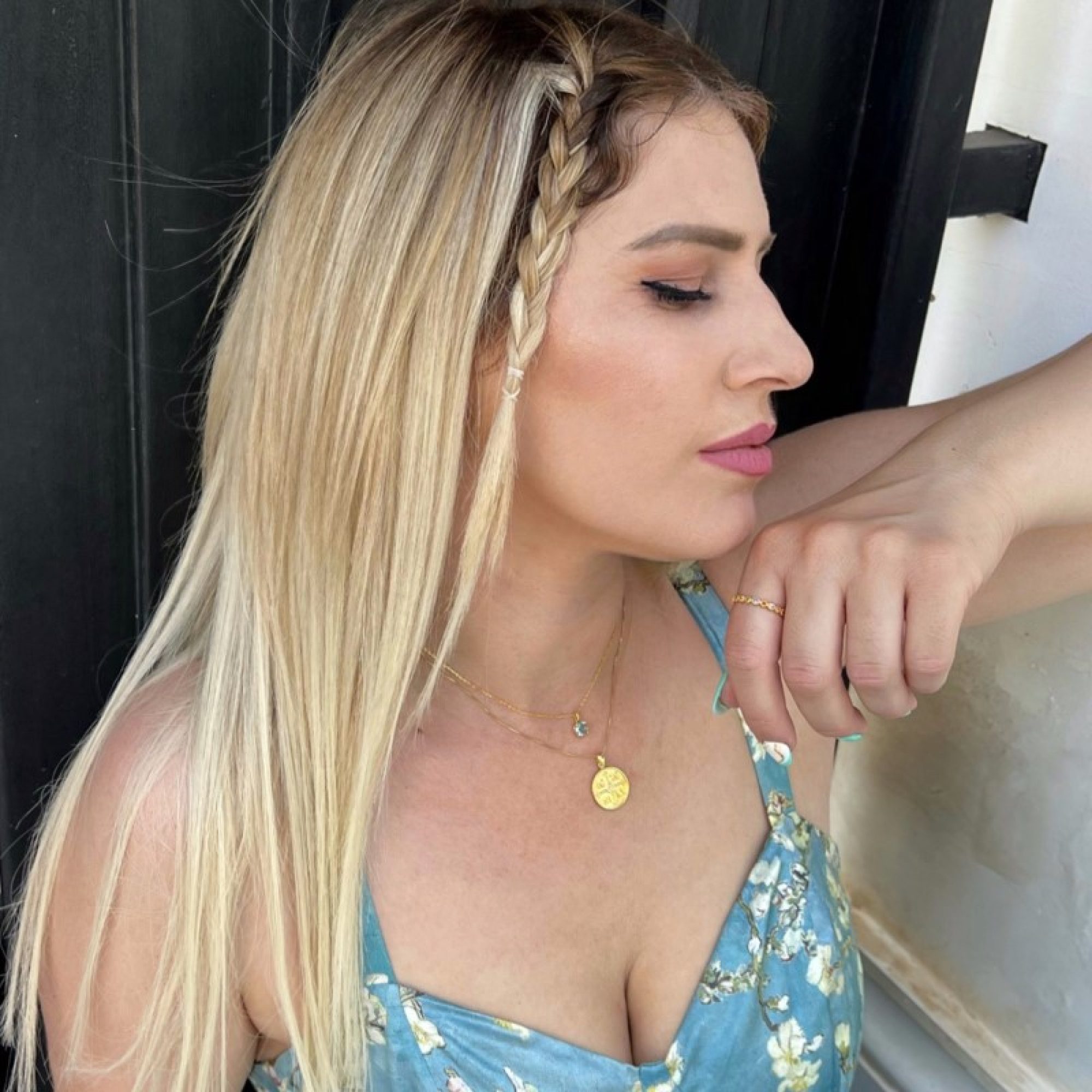 Κολιέ κωνσταντινάτο επιχρυσωμένο