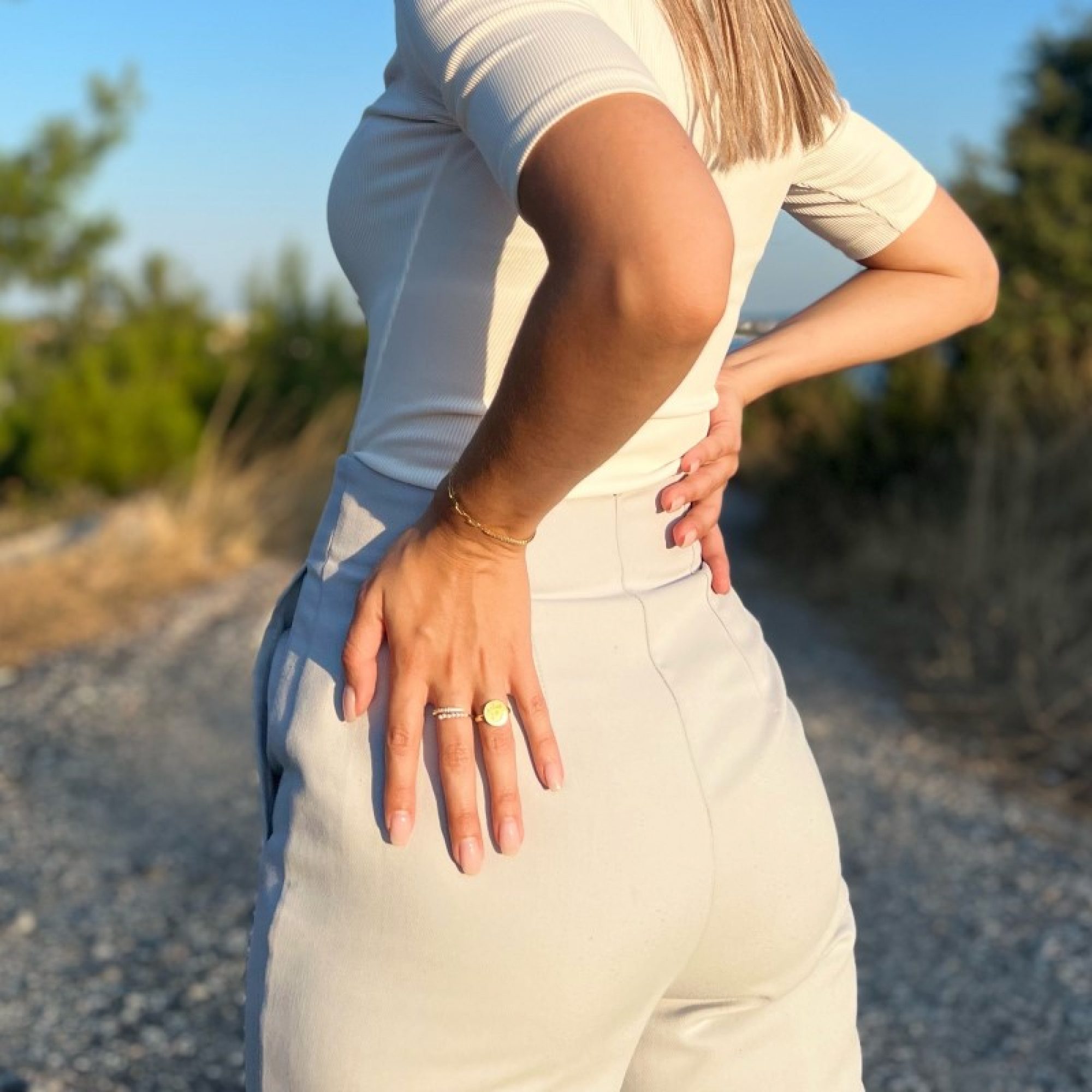 Δαχτυλίδι κωνσταντινάτο επίχρυσο