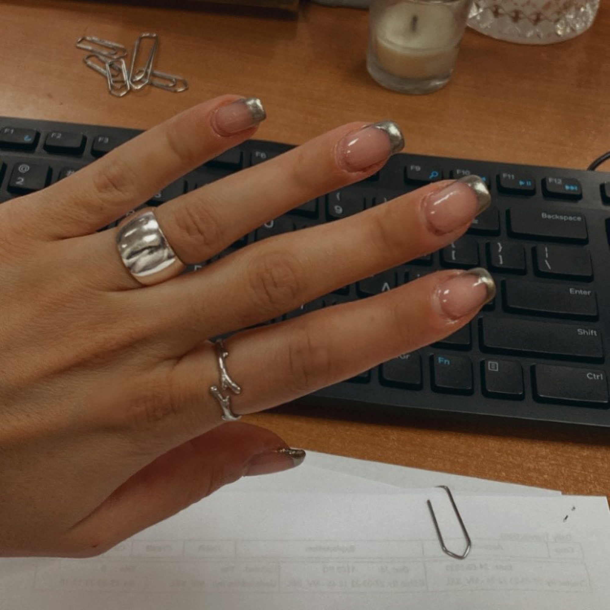 Δαχτυλίδι λουστρέ