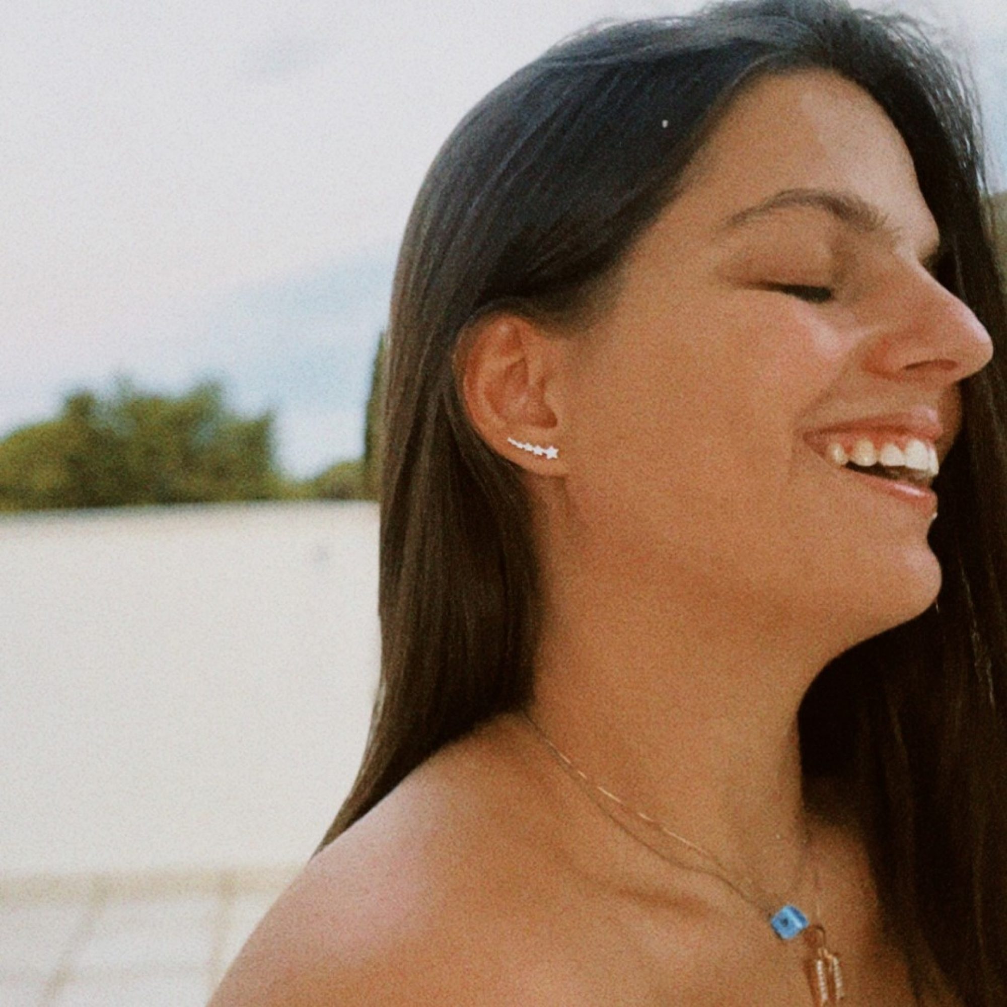 Σκουλαρίκια climbers με αστέρια