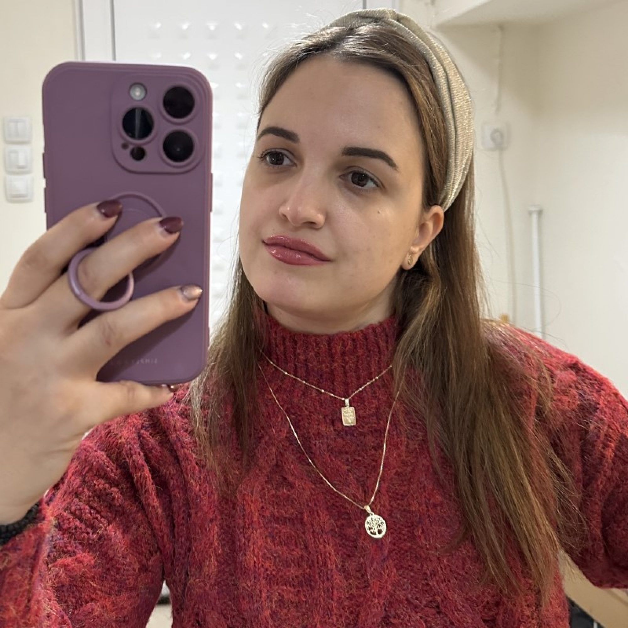 Κολιέ δέντρο της ζωής επίχρυσο