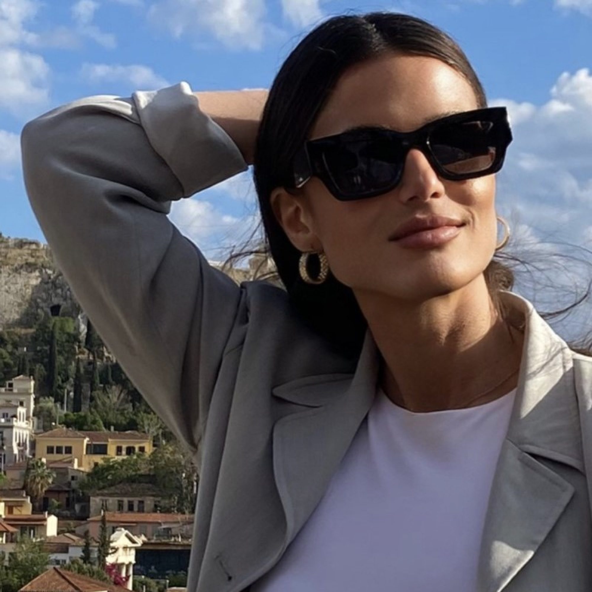 Κρίκοι επίχρυσοι σφυρήλατοι (26mm)