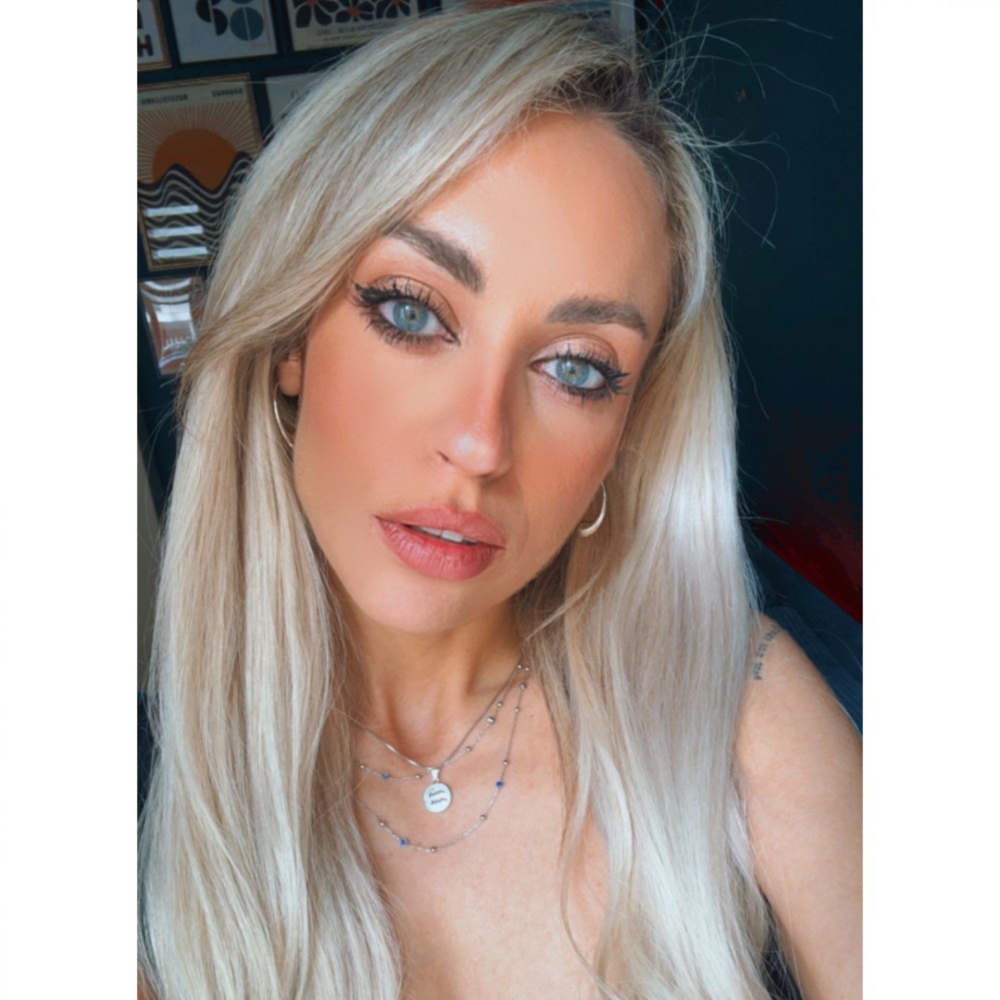 Κολιέ Υδροχόος με φίλντισι