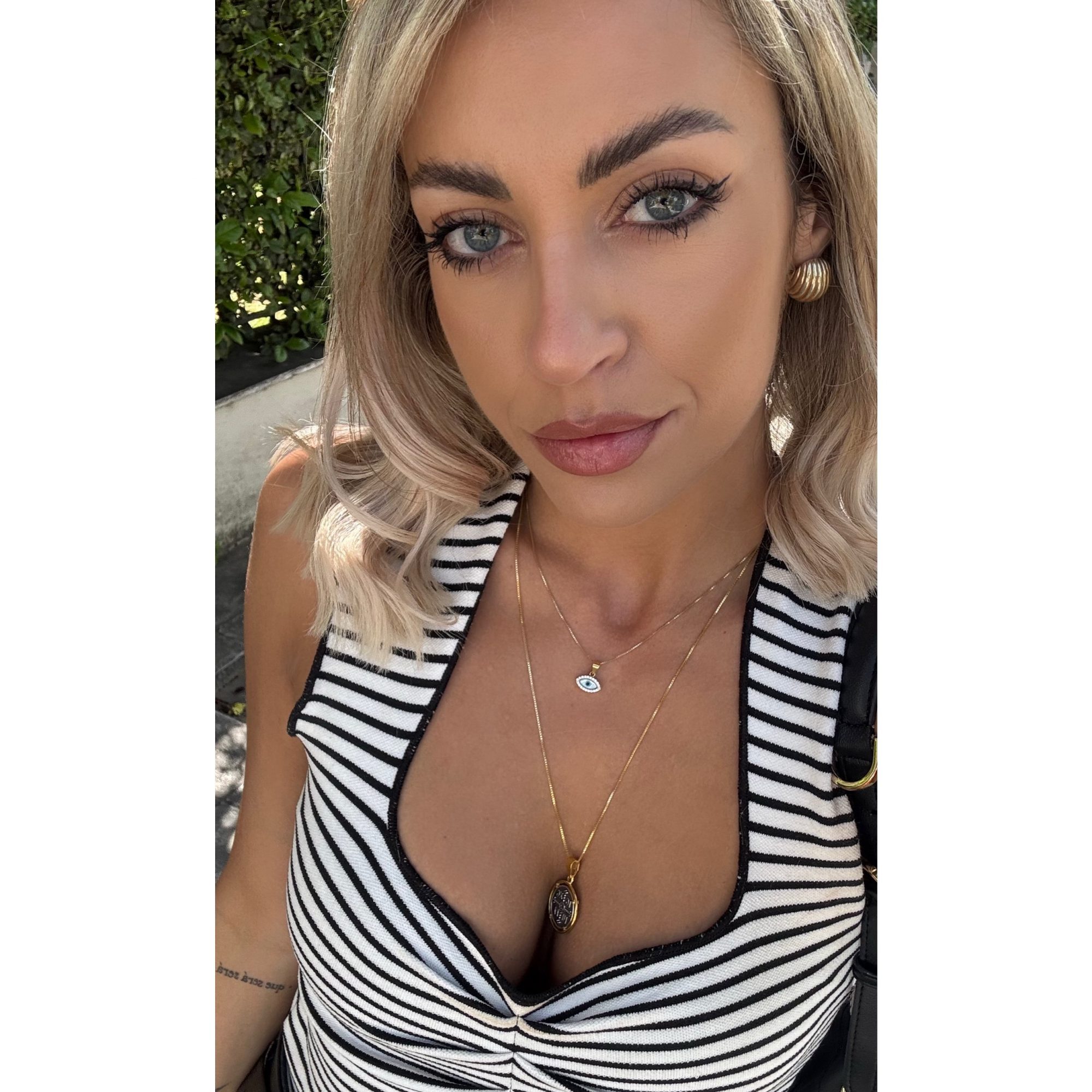 Κολιέ κωνσταντινάτο με επιχρυσωμένο στεφάνι