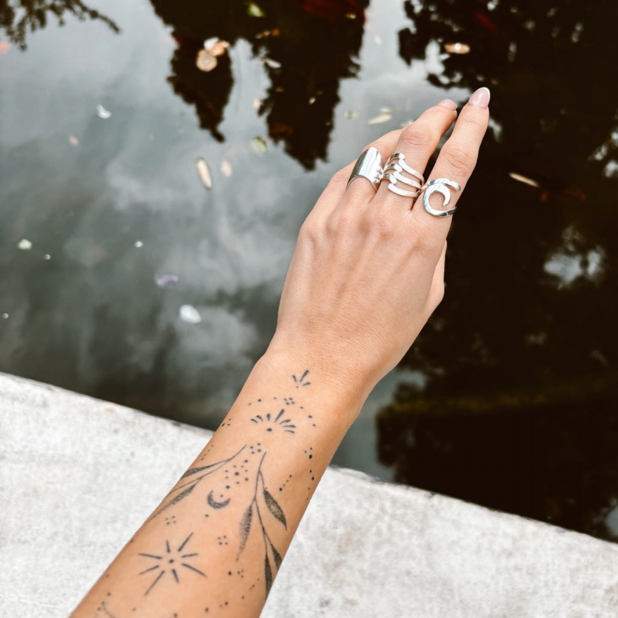 Δαχτυλίδι με συνδυασμό λουστρέ και ματ