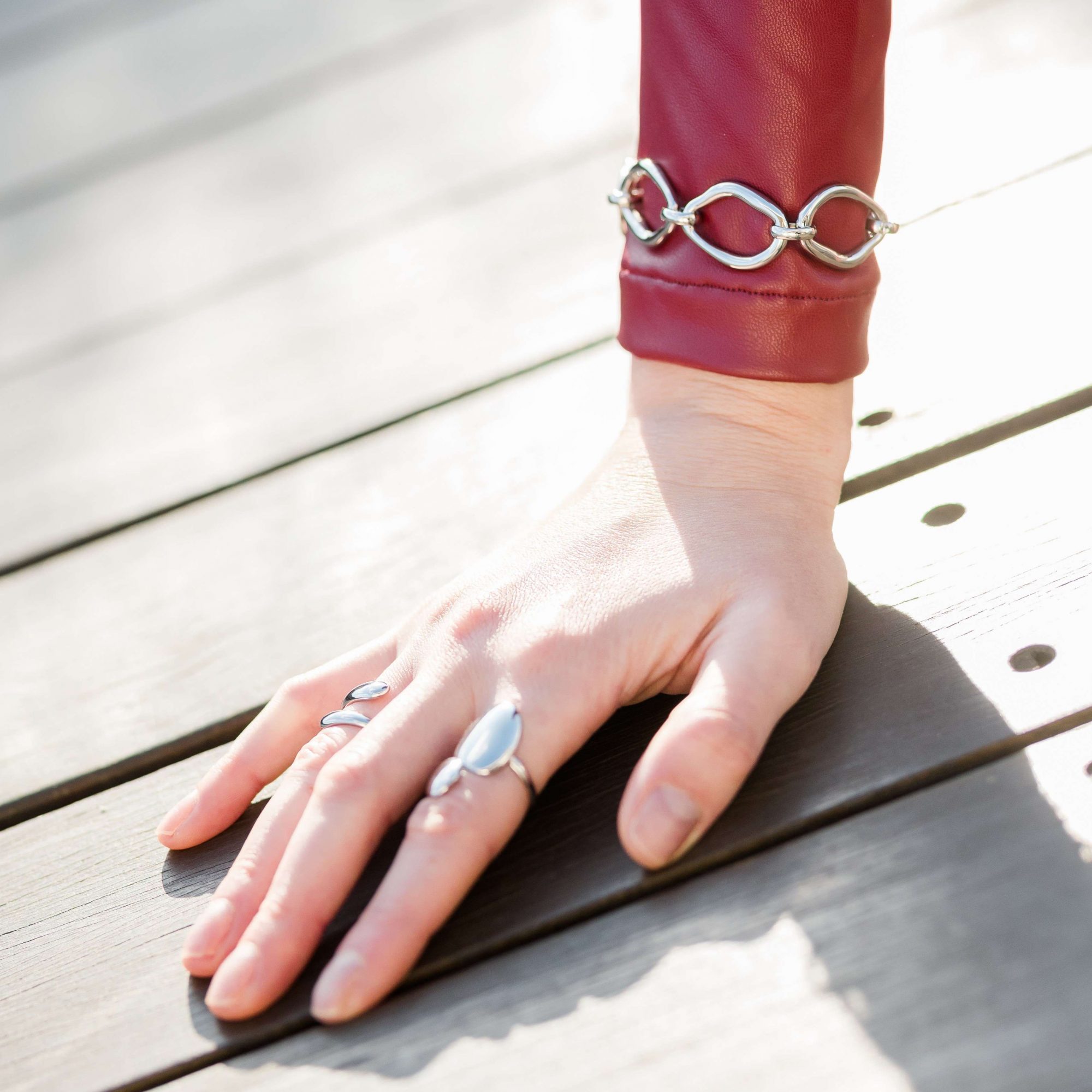Steel bracelet