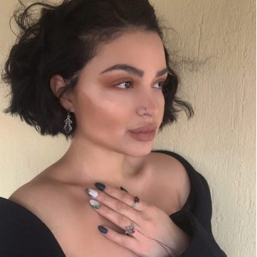 Σκουλαρίκια κρεμαστά με πέτρες αχάτη και μαρκασίτες