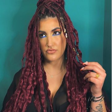 Σκουλαρίκια climbers φιδάκι επίχρυσα