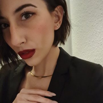 Σκουλαρίκια climbers με πέτρες ζιργκόν επίχρυσα