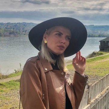 Σκουλαρίκια δίσκος της Φαιστού καρφωτά επίχρυσα