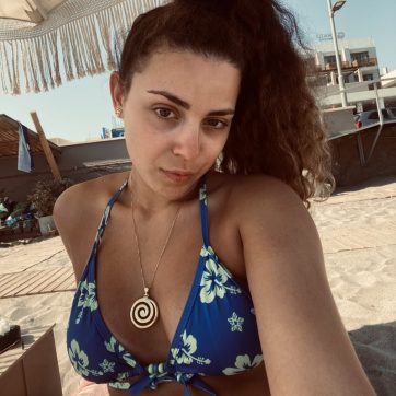 Σκουλαρίκια μαίανδρος καρφωτά επίχρυσα