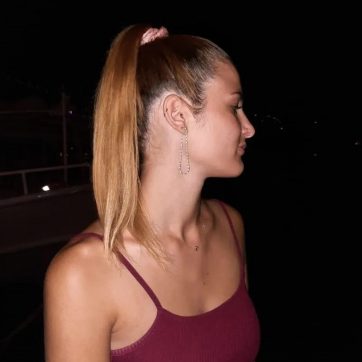 Σκουλαρίκια με διπλή αλυσίδα 