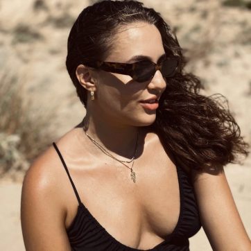 Κρεμαστό κλαδί ελιάς επίχρυσο