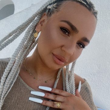 Σκουλαρίκια με αστέρι της Βεργίνας με επιχρύσωση κρεμαστά