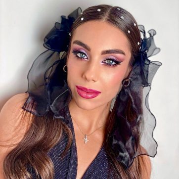 Ασημένια σκουλαρίκια με πέτρες ζιργκόν