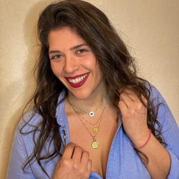 Κρεμαστό με αστέρι της Βεργίνας επίχρυσο