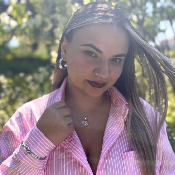 Κολιέ μάτι με πέτρες ζιργκόν και μαίανδρο