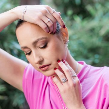 Δαχτυλίδι με πέτρες ζιργκόν