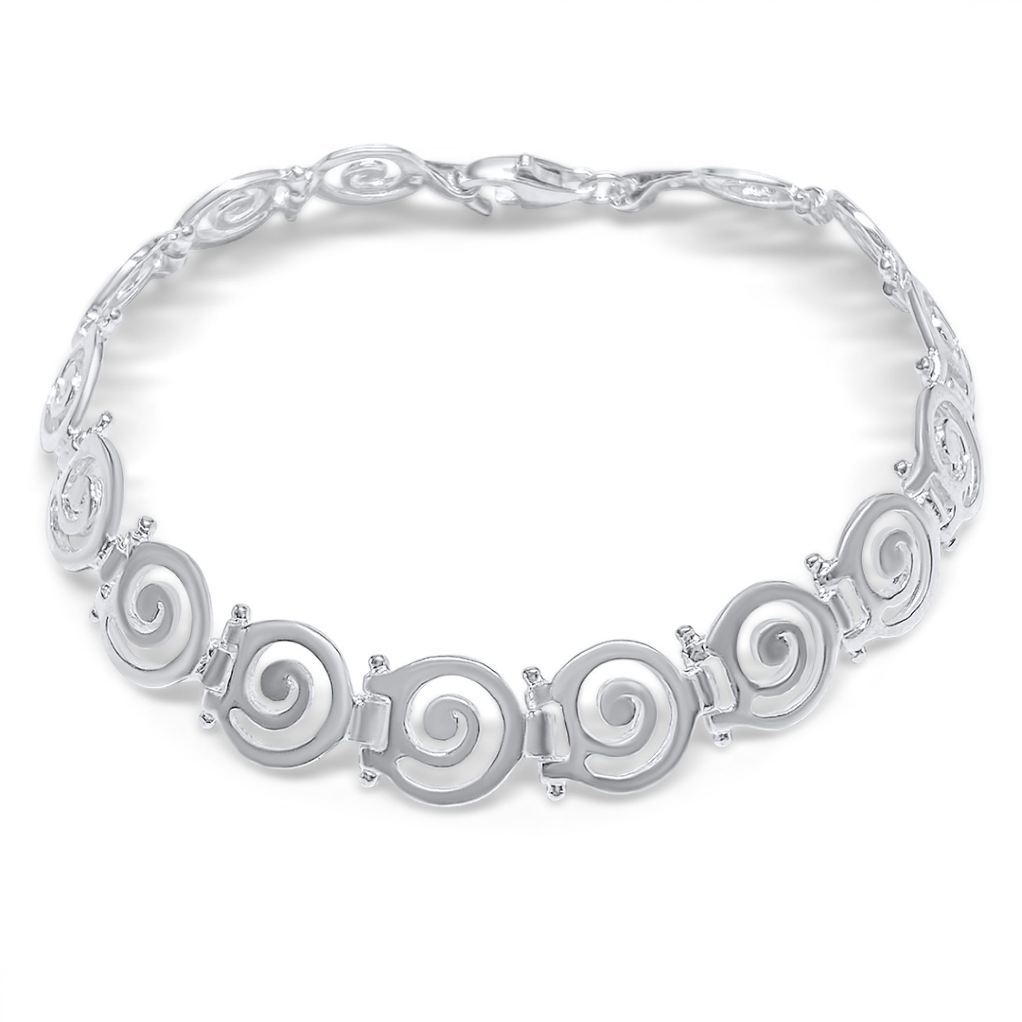 Βραχιόλι μαίανδρος με σπείρες