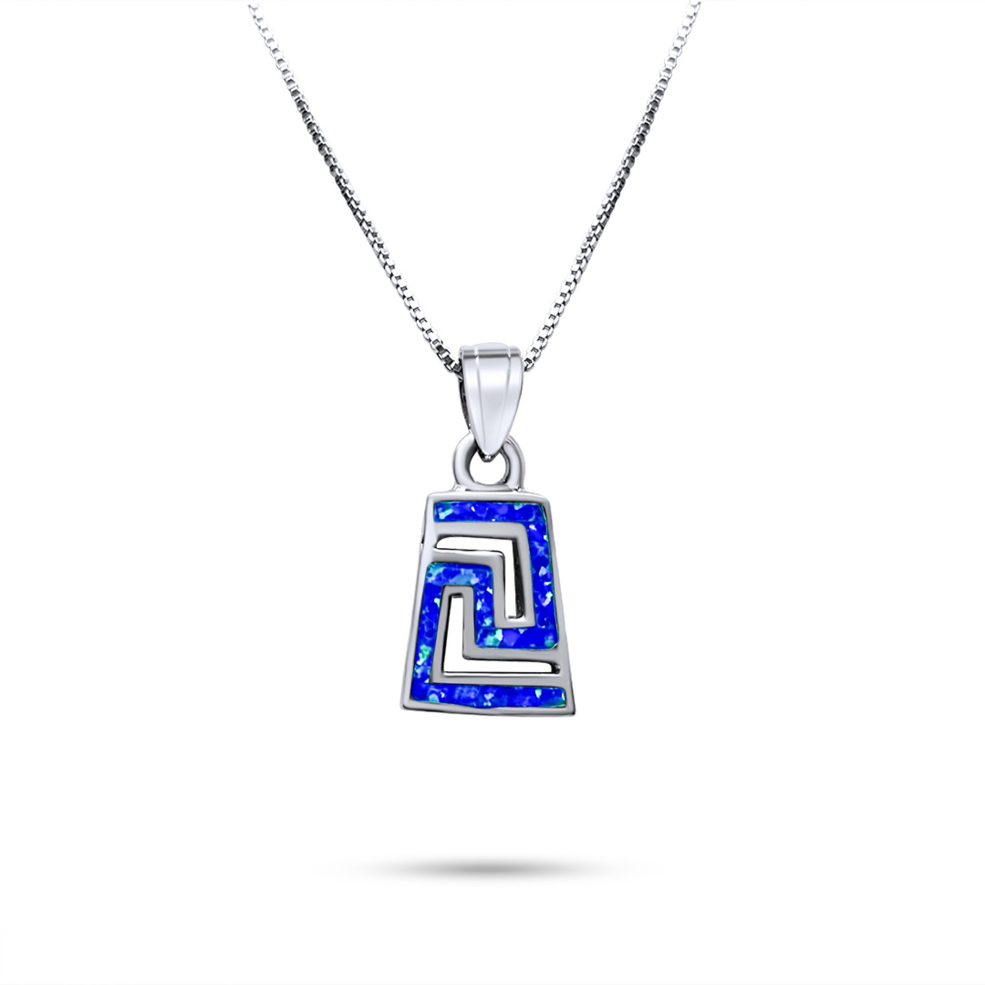 Κολιέ μαίανδρος με πέτρες όπαλ