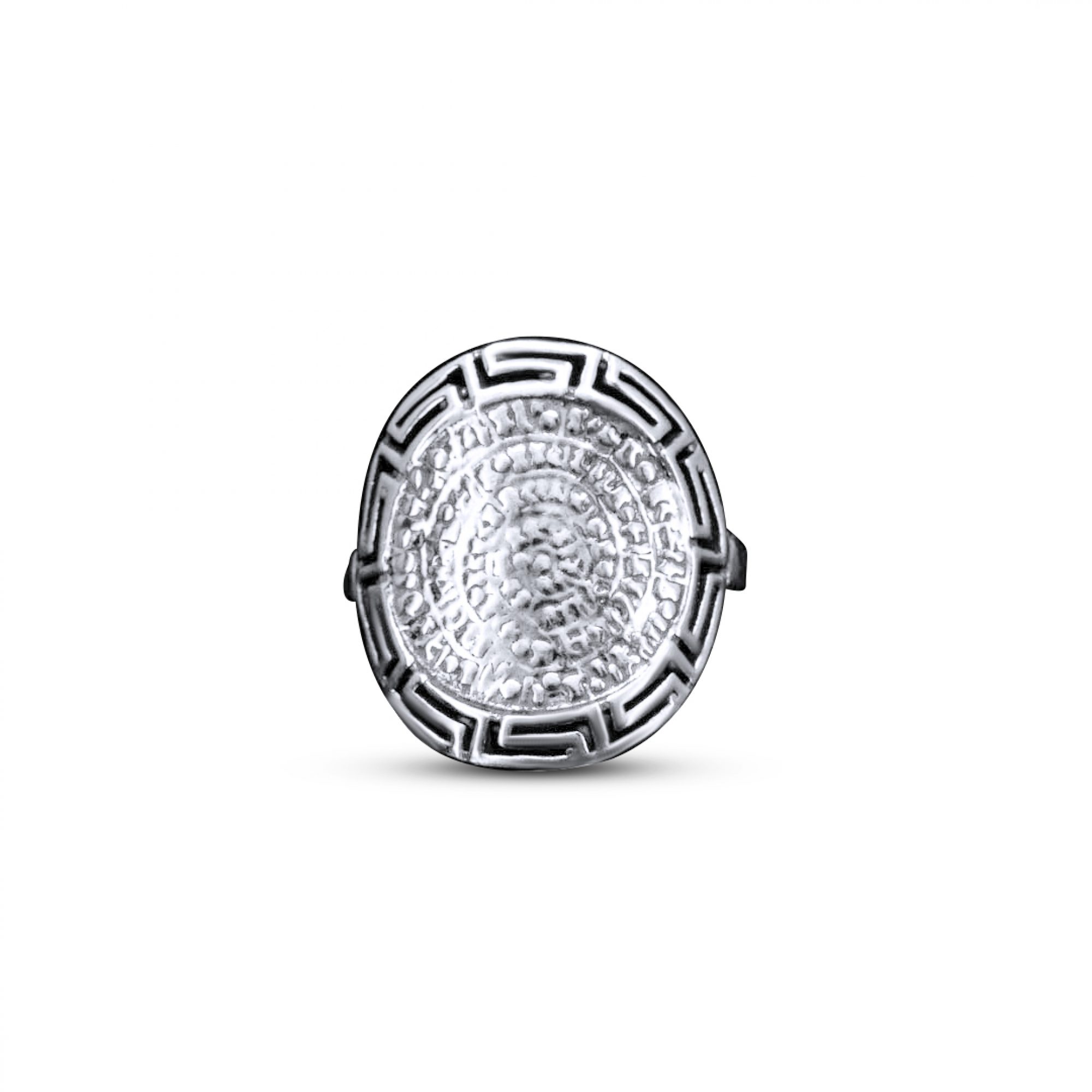 Δαχτυλίδι δίσκος της Φαιστού με μαίανδρο 