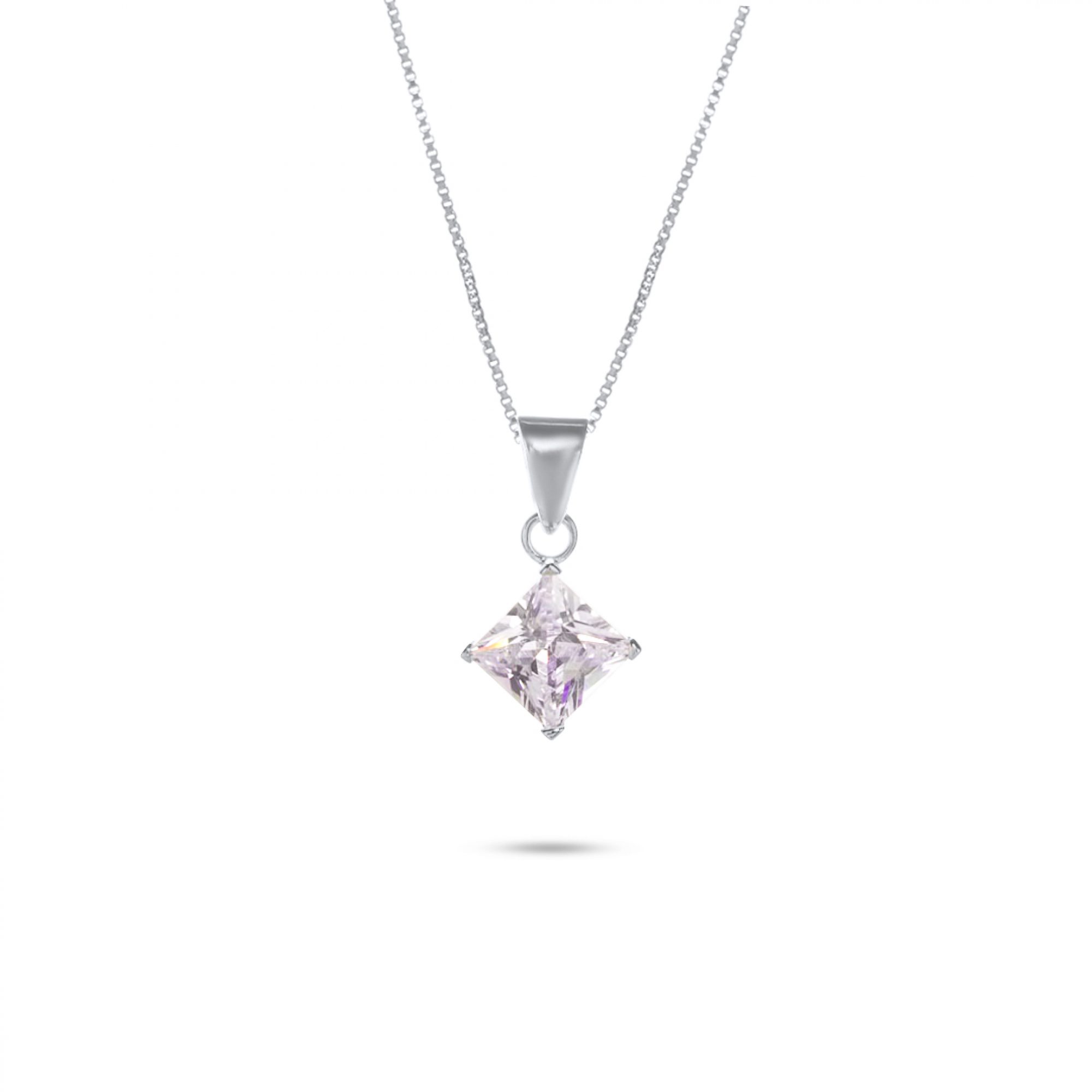 Κολιέ με πέτρα ζιργκόν