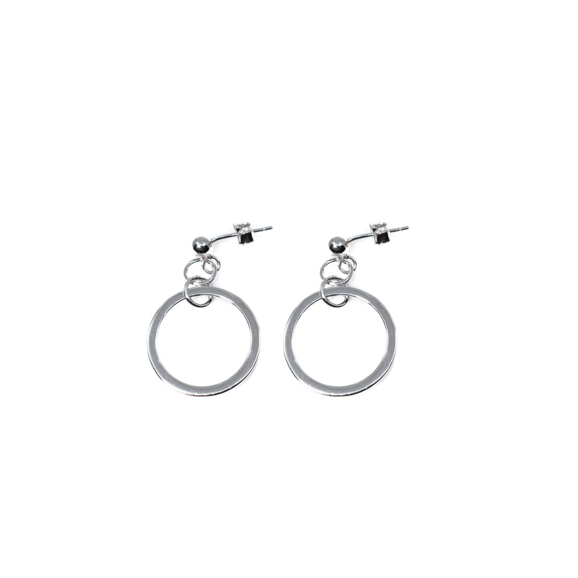 Σκουλαρίκια με κρεμαστό κύκλο