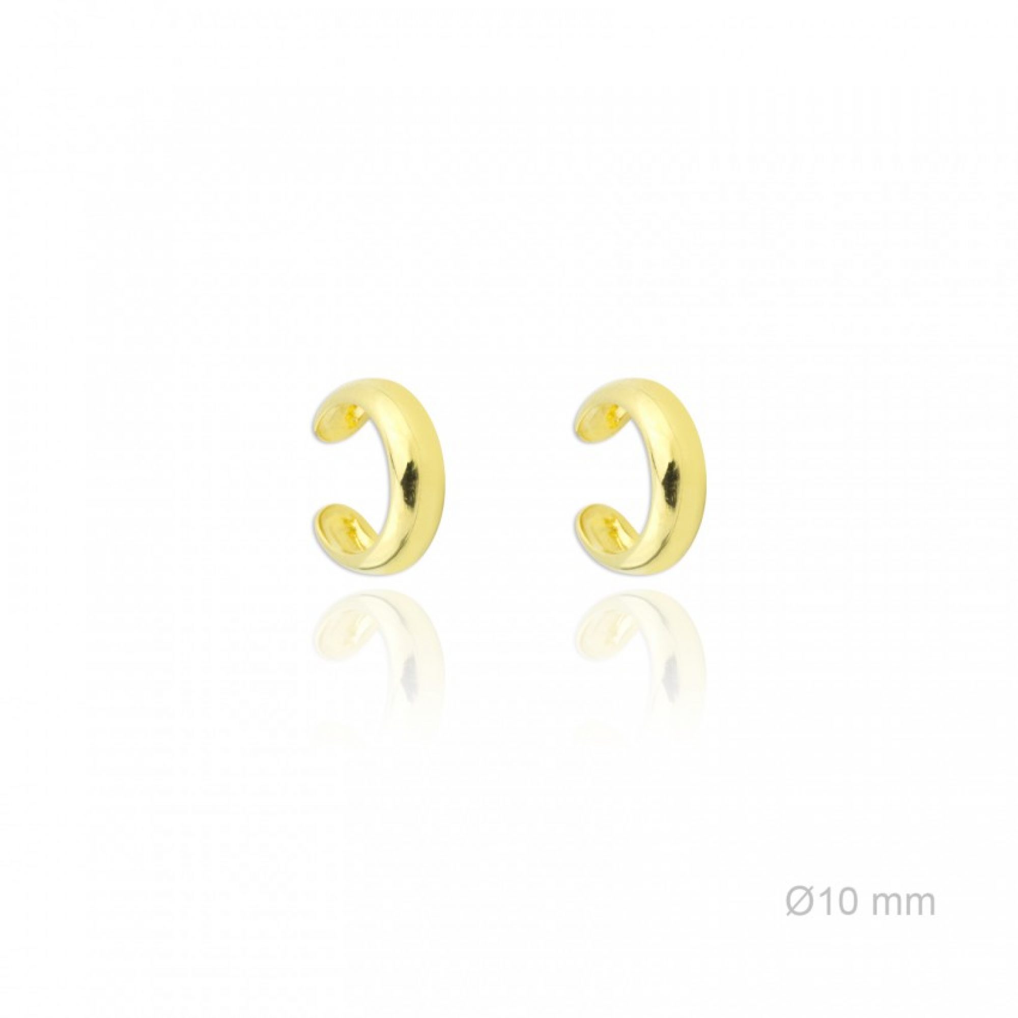 Σκουλαρίκια Ear cuffs επίχρυσα