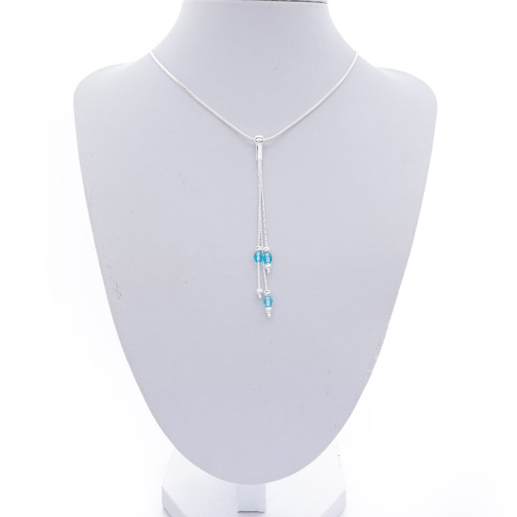 Κολιέ σε στυλ Υ με χάντρες