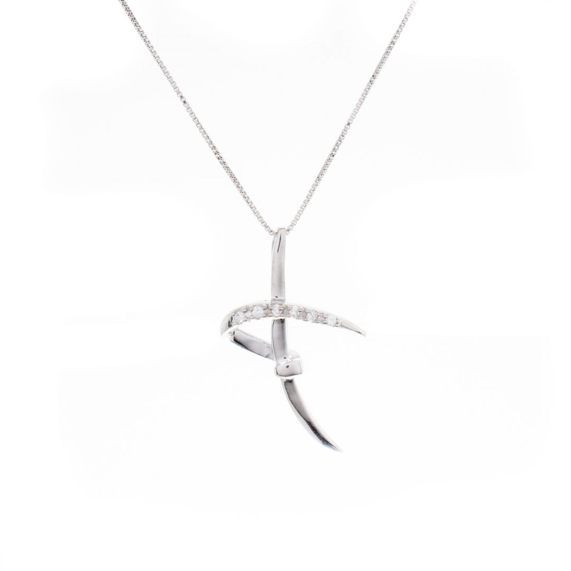 Σταυρός με ζιργκόν πέτρες