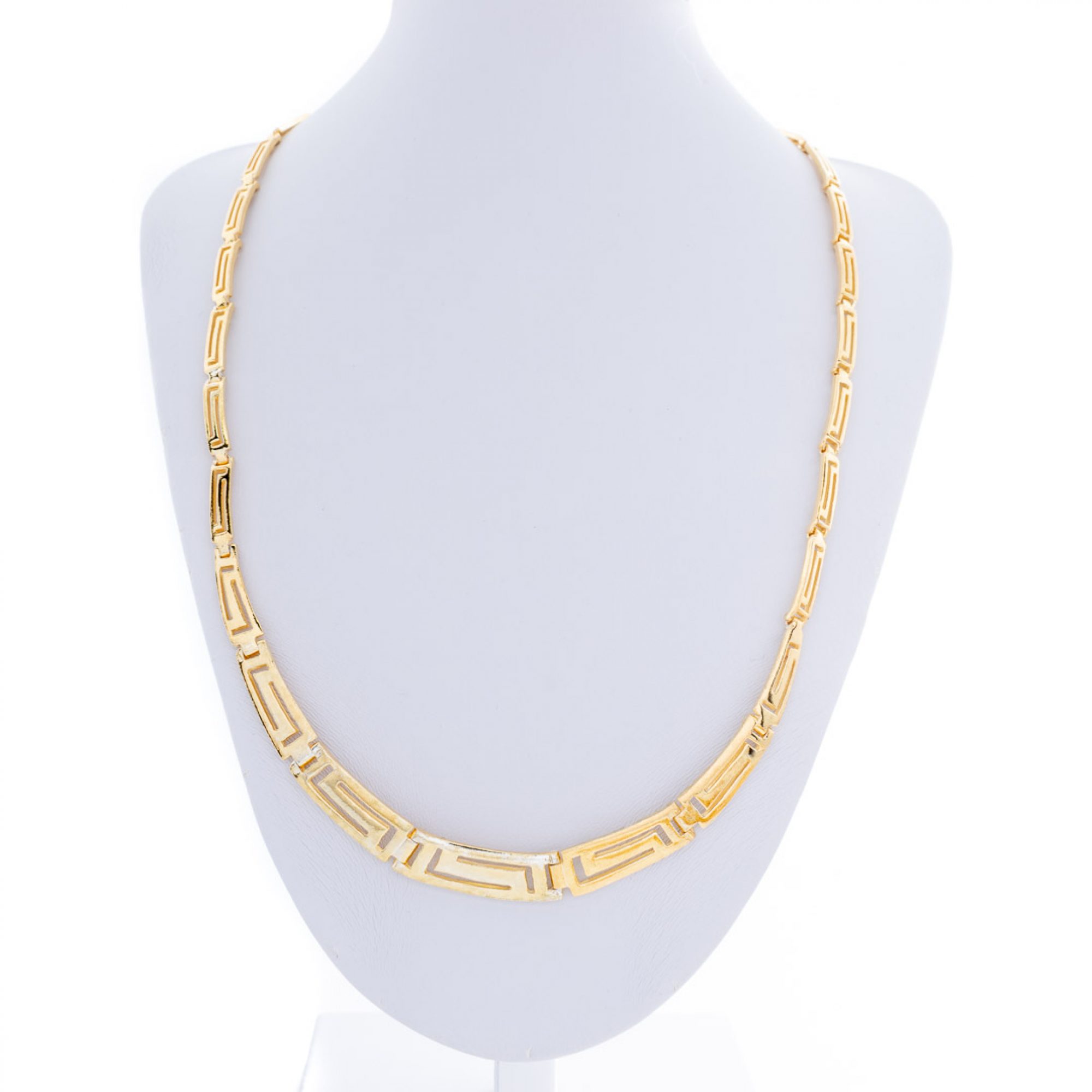 Κολιέ μαίανδρος επίχρυσο