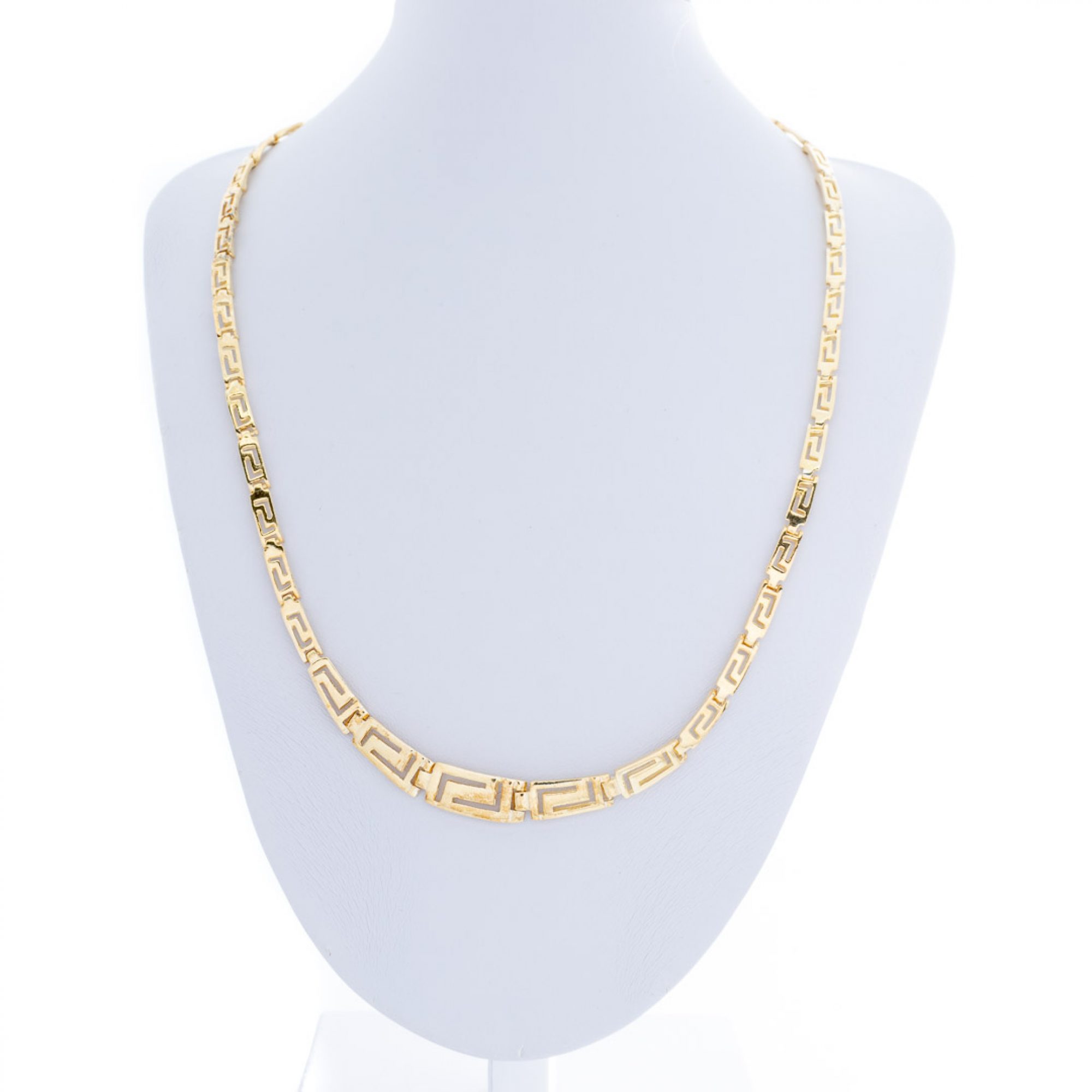 Κολιέ μαίανδρος επίχρυσο