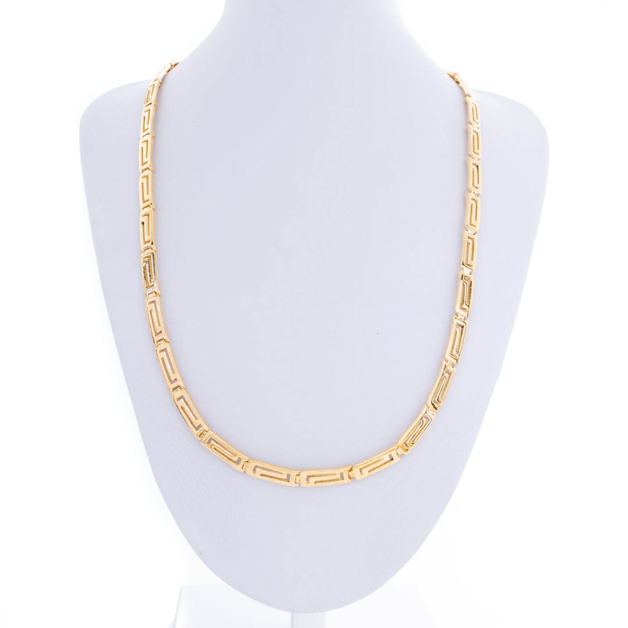 Κολιέ μαίανδρος επίχρυσο