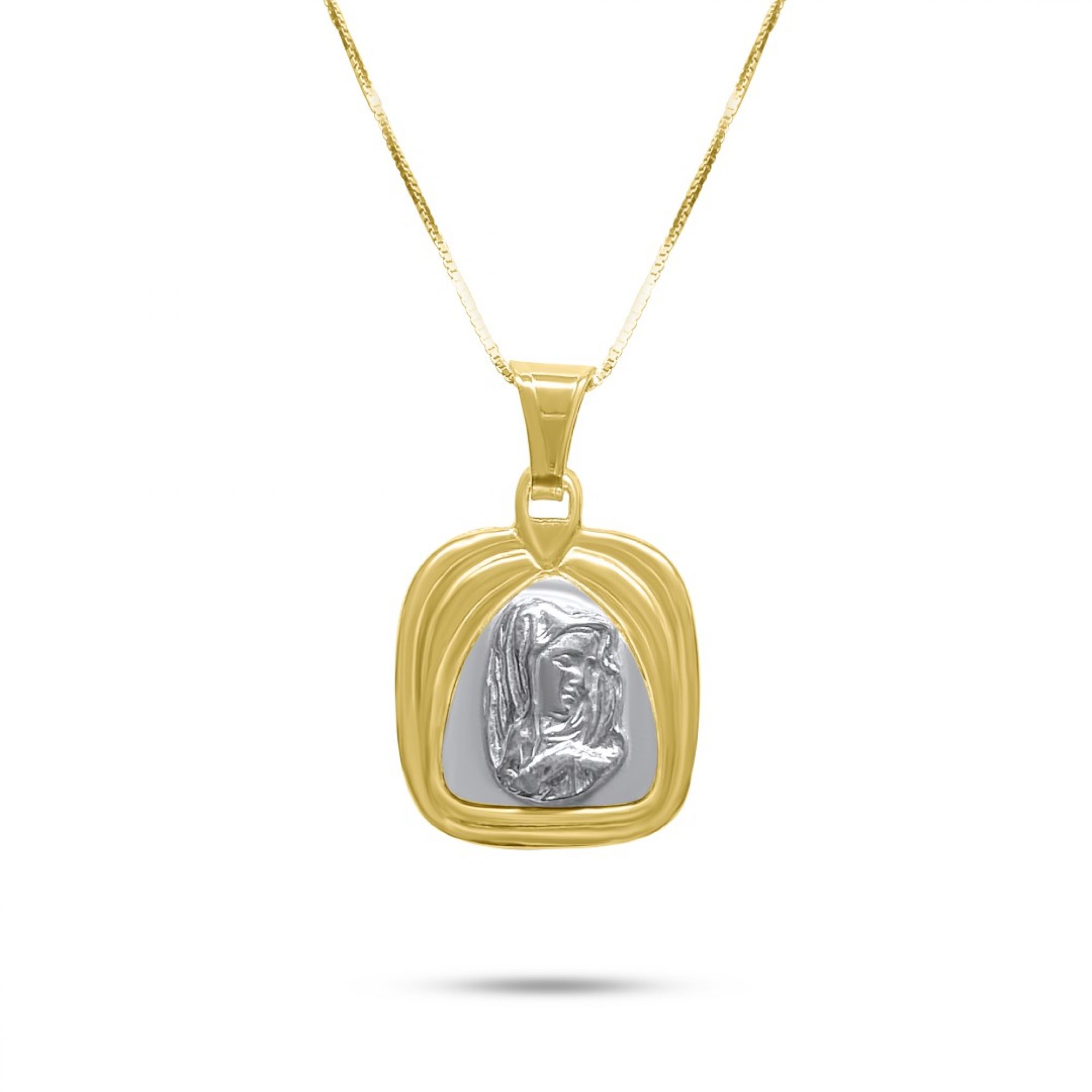 Κολιέ Παναγία επίχρυσο