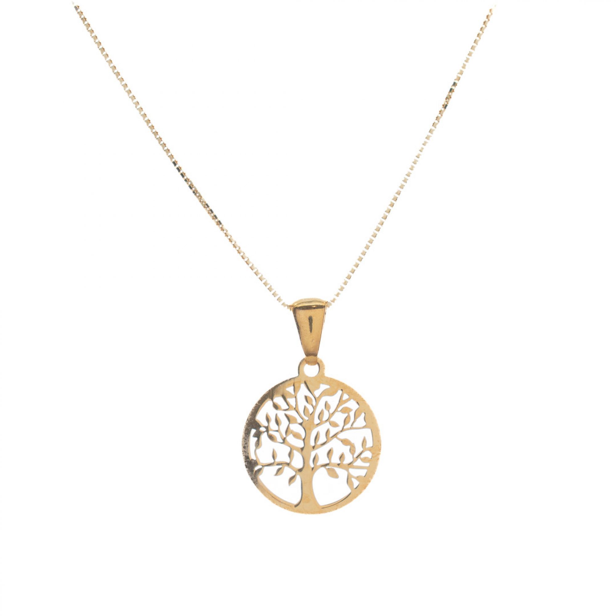 Κολιέ δέντρο της ζωής επίχρυσο