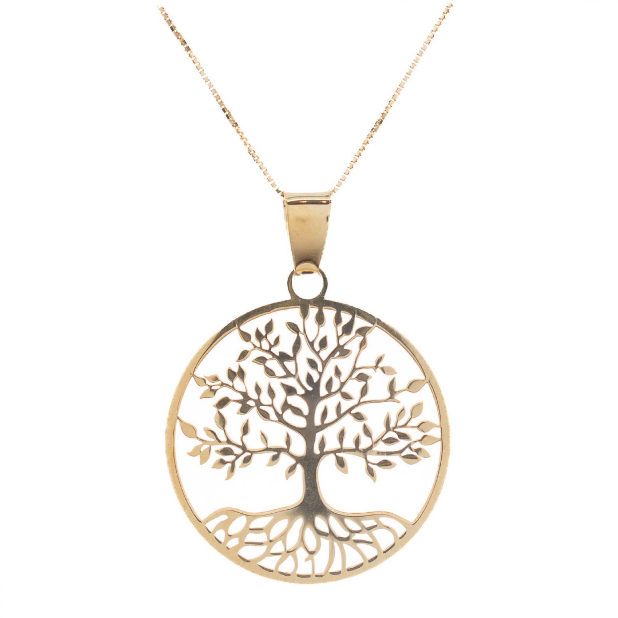 Κολιέ δέντρο της ζωής επίχρυσο