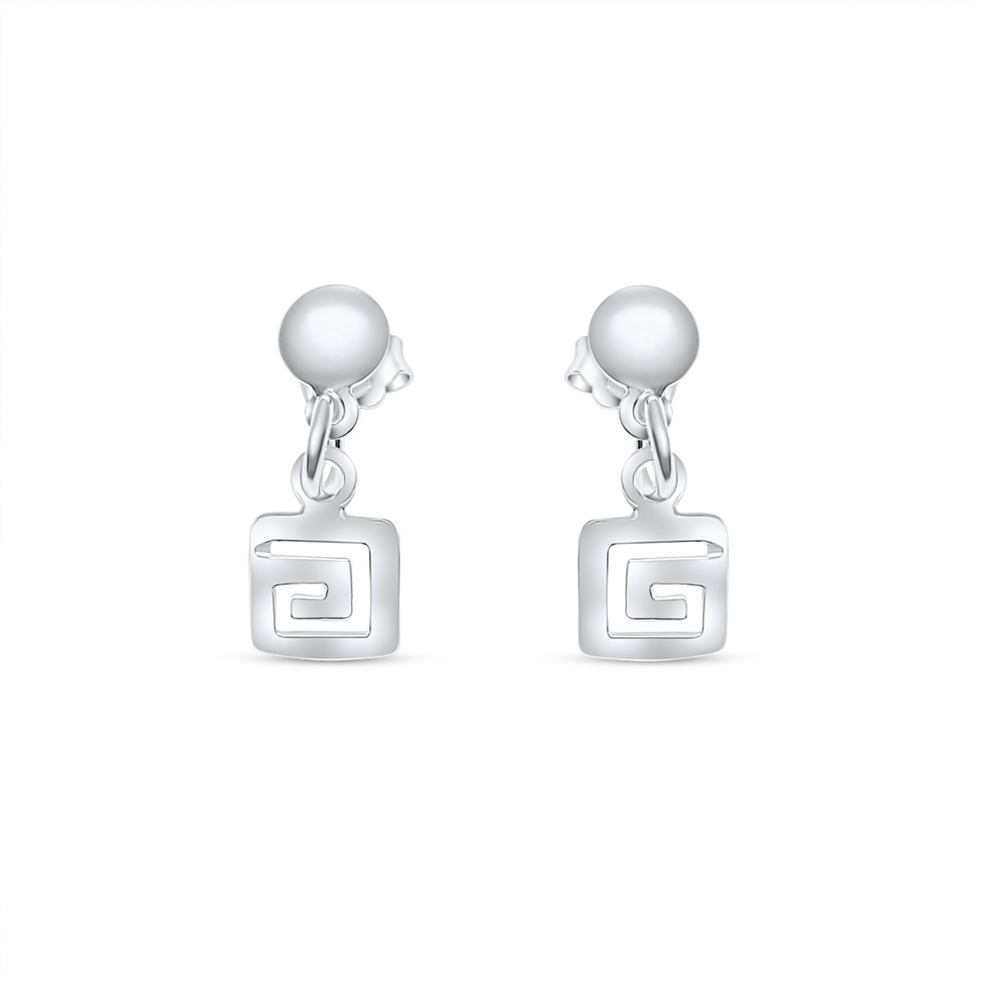 Σκουλαρίκια καρφωτά μαίανδρος