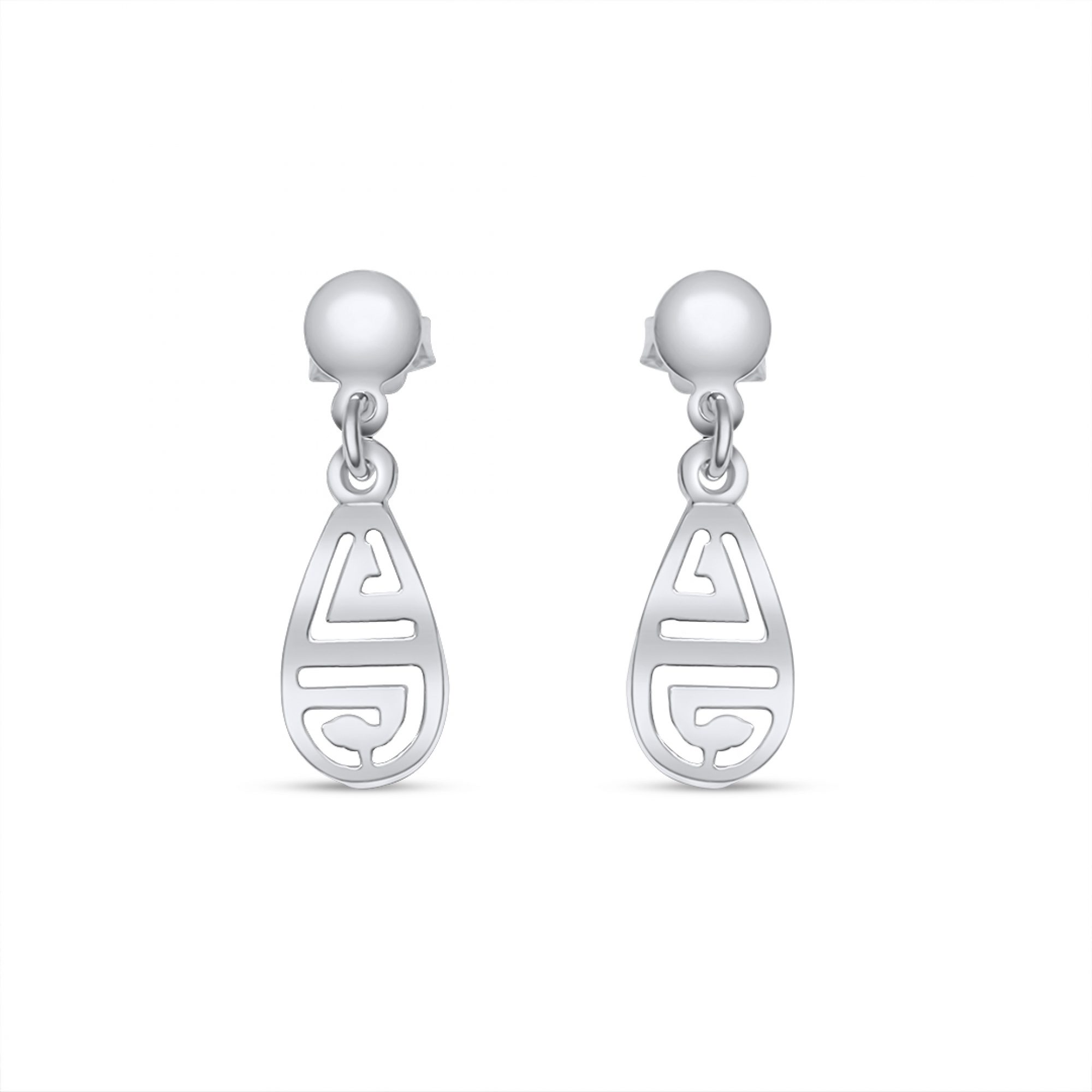 Σκουλαρίκια καρφωτά μαίανδρος