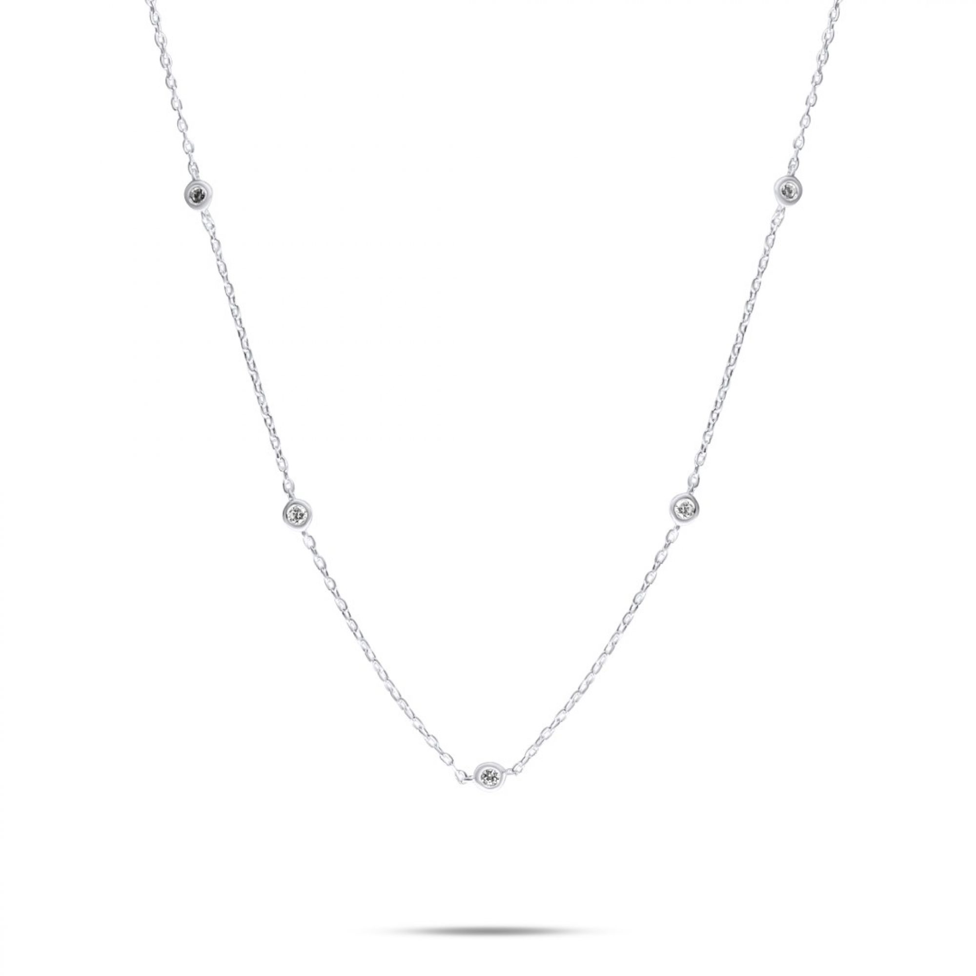 Κολιέ με πέτρες ζιργκόν