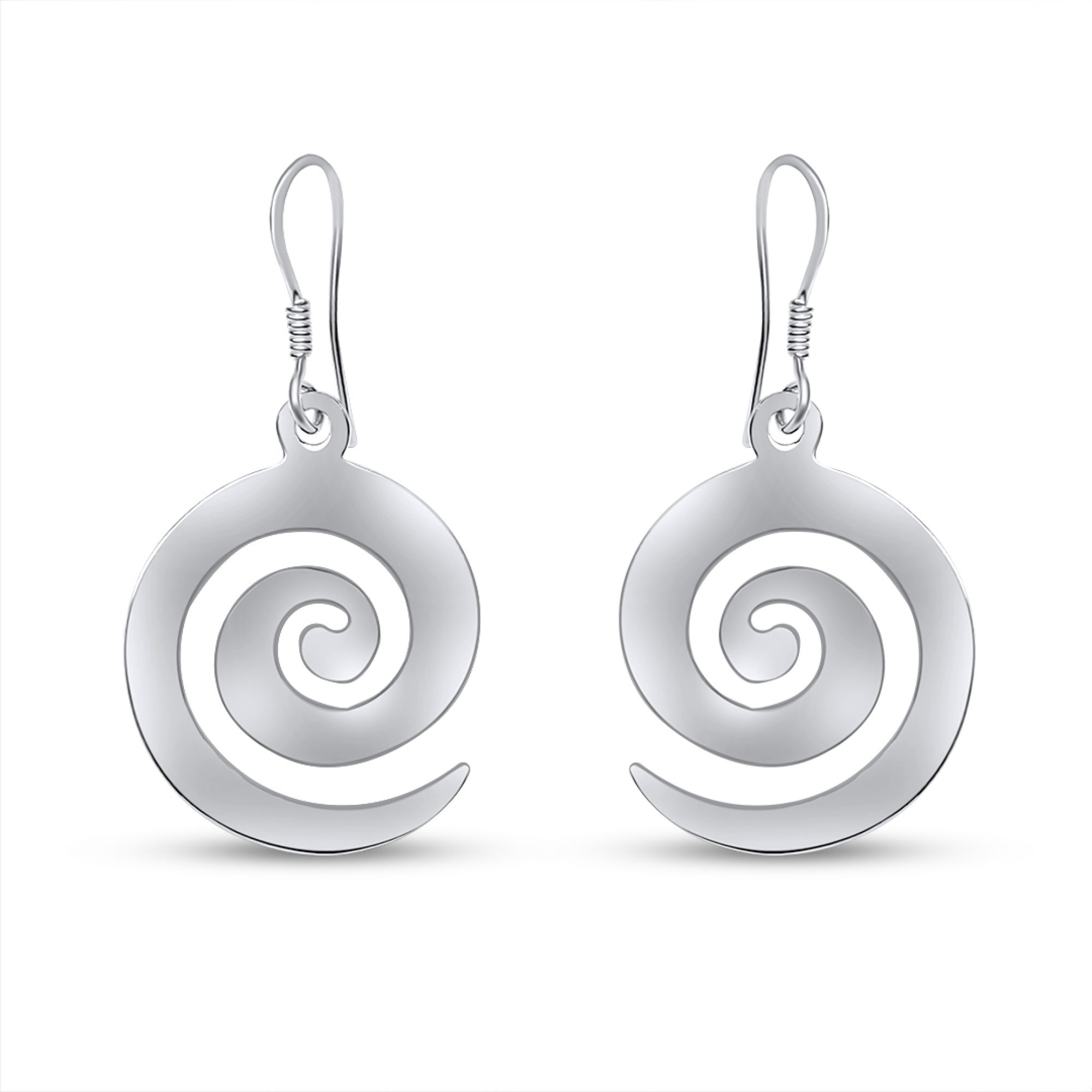 Σκουλαρίκια κρεμαστά σπείρες