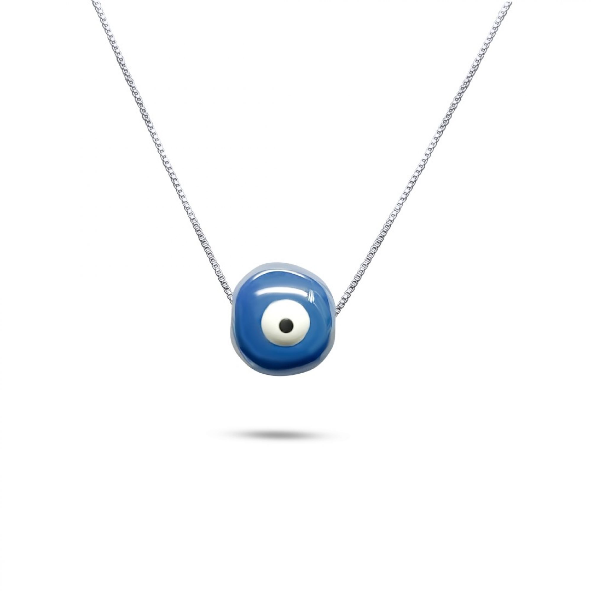 Eye bead necklace