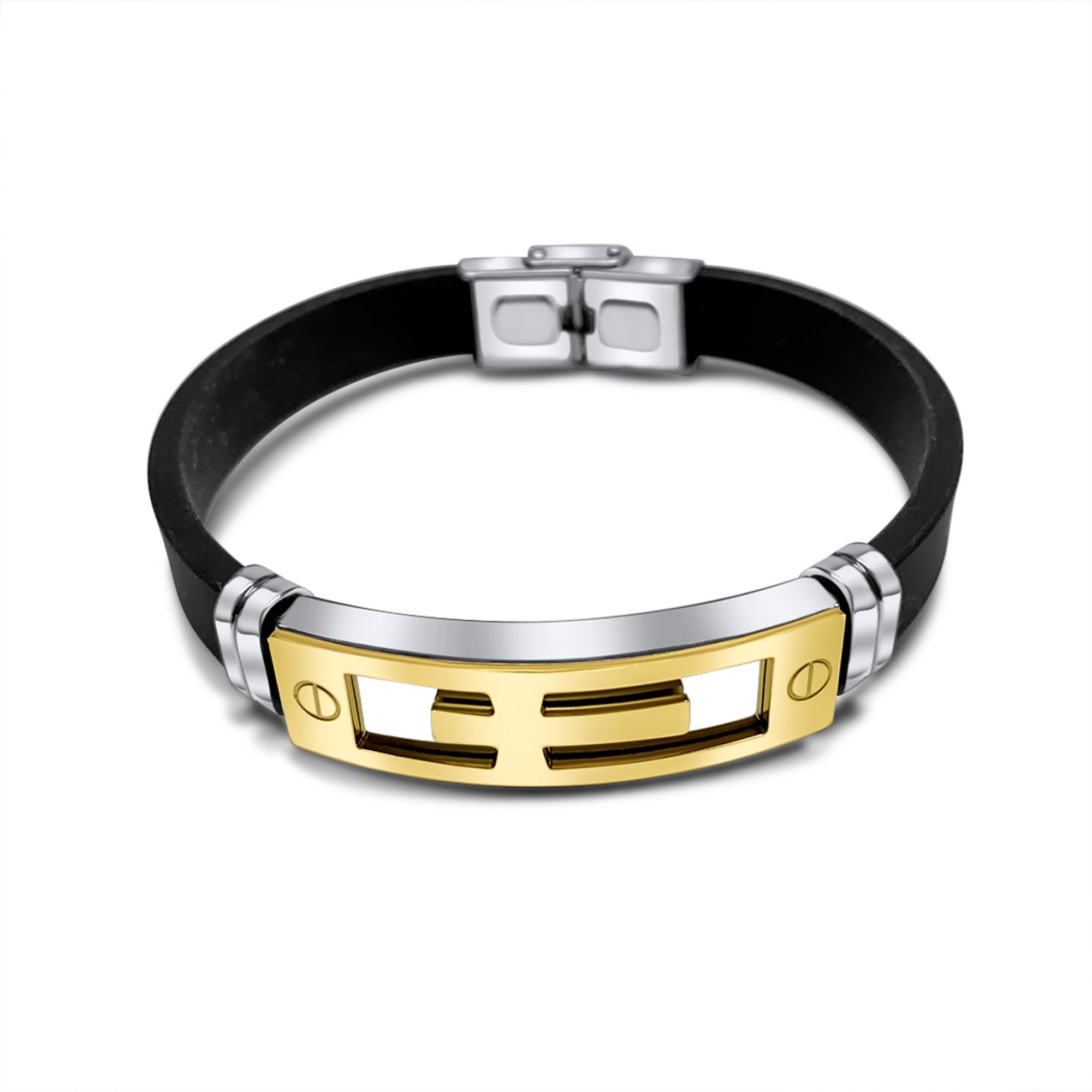 Χειροπέδα από καουτσούκ και ατσάλι