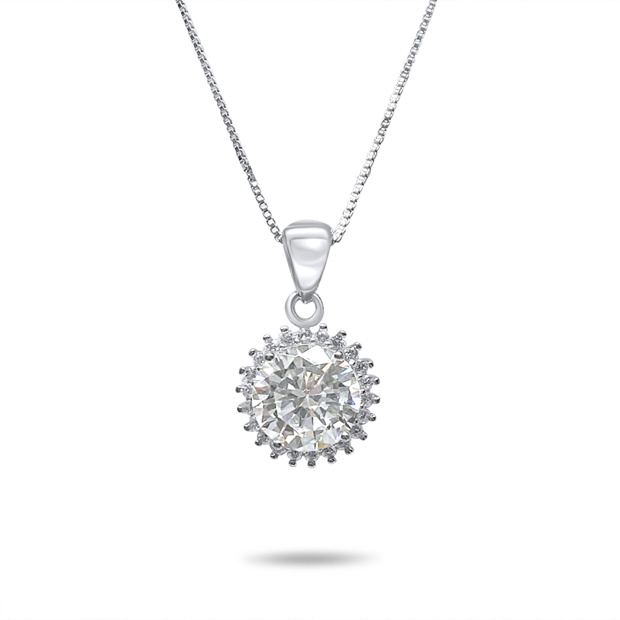 Κολιέ με πέτρες ζιργκόν