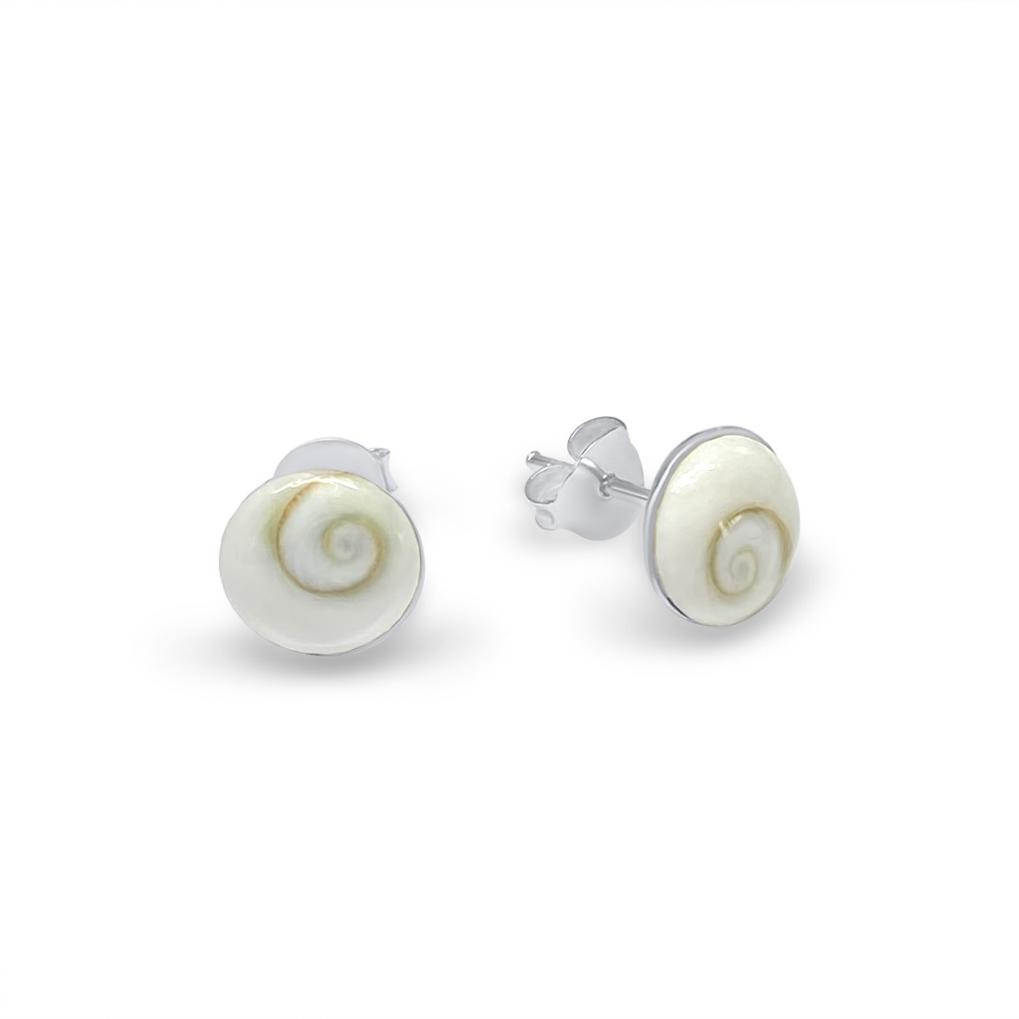 Eye of the sea stud earrings